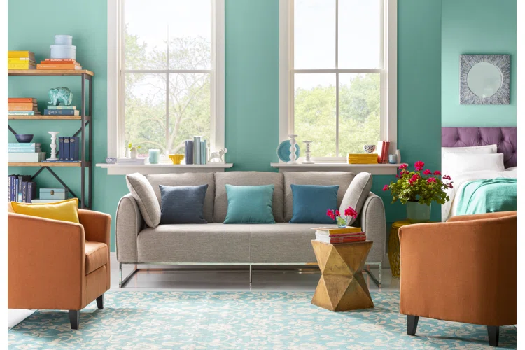 Bright living room